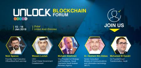 Image for UNLOCK Blockchain Forum To Showcase Saudi Arabia’s Blockchain Strategies In Financial And Government Sector