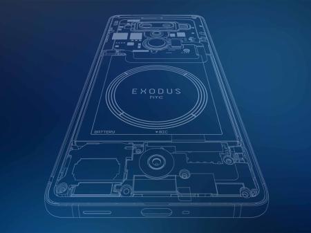 Image for HTC Launches Exodus 1: The Early Access Version Of Its Blockchain Phone