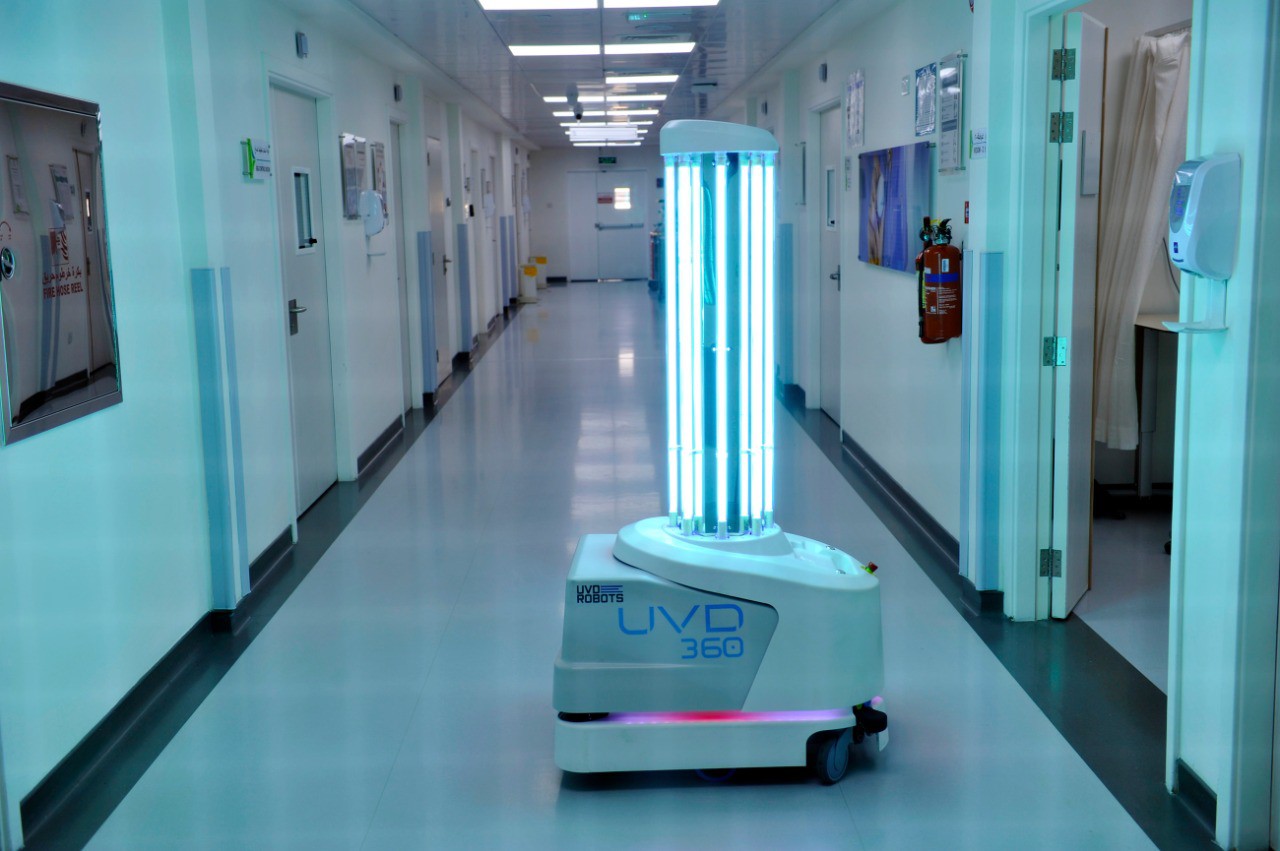 Image for Dubai Health Authority Uses Artificial Intelligence To Sterilise Its Health Facilities