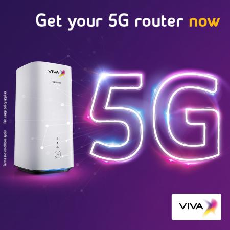 Image for VIVA Launches 5G With Special Packages On VIVA Postpaid Plans