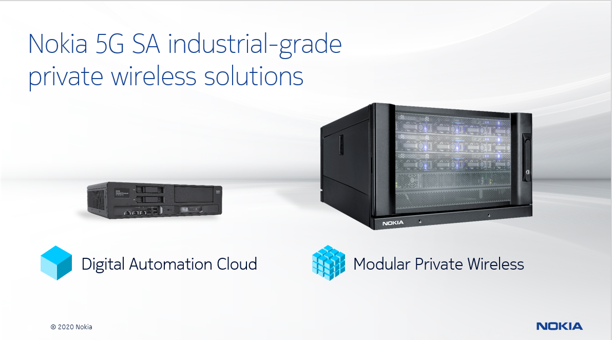 Image for Nokia Announces First Commercial 5G Standalone (SA) Private Wireless Networking Solutions For Enterprise Customers