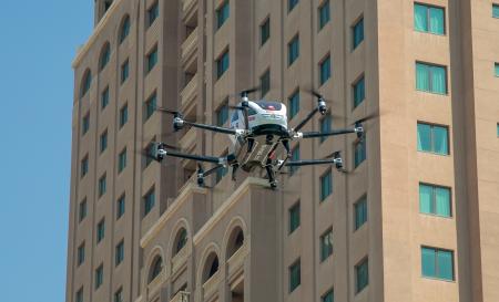 Image for Ooredoo showcases power of 5G with first in the world aerial taxi