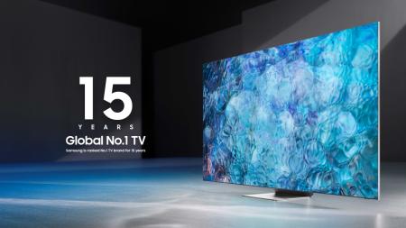 Image for Samsung Named No.1 Global TV Manufacturer For 15 Consecutive Years