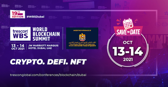 Image for 19th Global Edition Of World Blockchain Summit Returns To Dubai With Live, In-Person Event