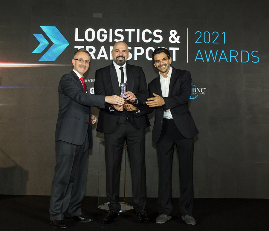 Image for Swisslog Wins Award For Best Warehouse Facility/Firm Of The Year At Logistics & Transport Awards 2021 By Logistics News Middle East