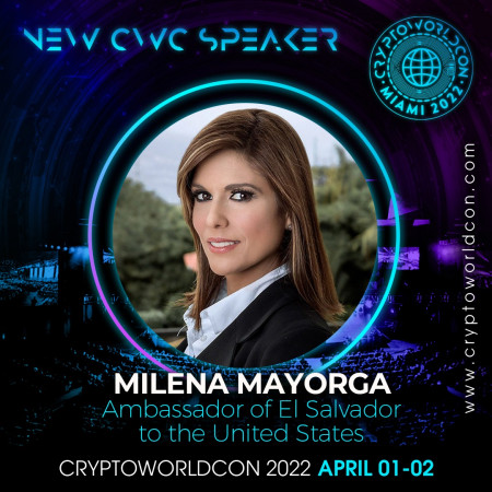 Image for CryptoWorldCon, the Biggest Event of the Year, Focused on Bitcoin Blockchain Crypto and NFT Happening in Miami on 1 & 2 of April