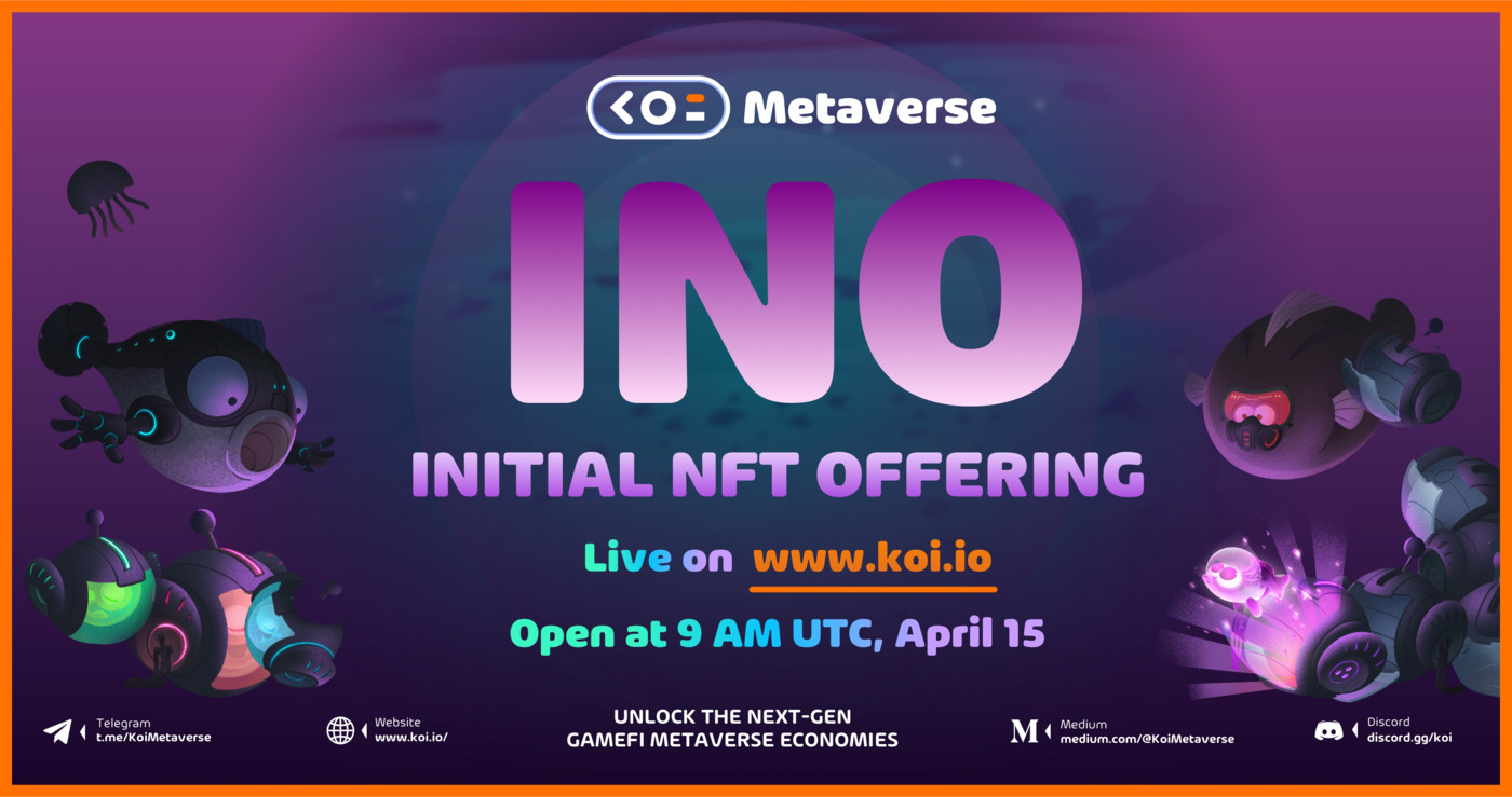 Image for Koi Metaverse Announces NFT Sale Following Initial NFT Offering