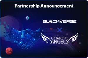 Image for Blockverse Partners With Crowd For Angels To Incorporate ANGEL Token As A Play-To-Earn Reward