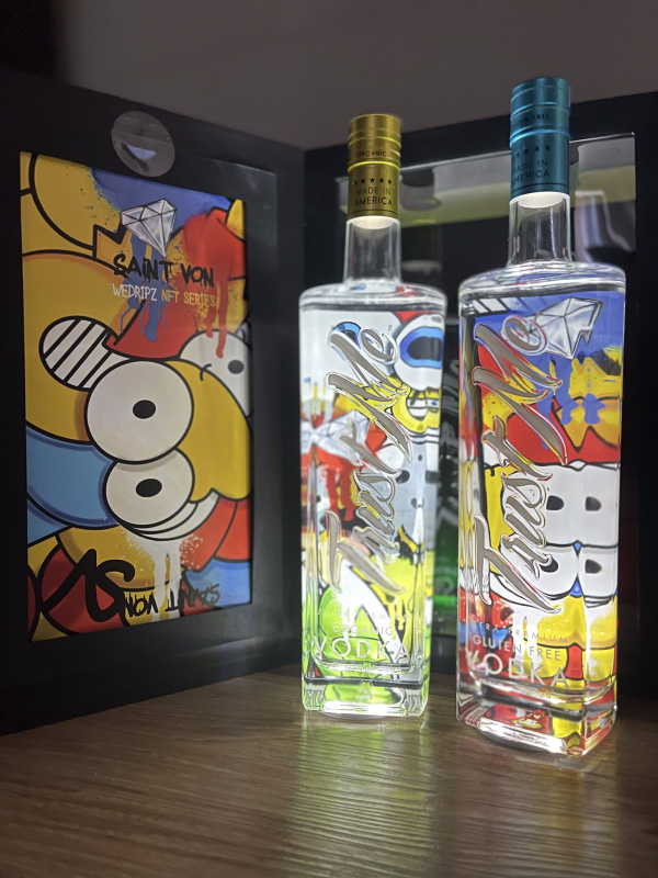 Image for Wedripz And Trust Me Vodka Introduce The First-Ever NFT Art On Premium Vodka Bottles